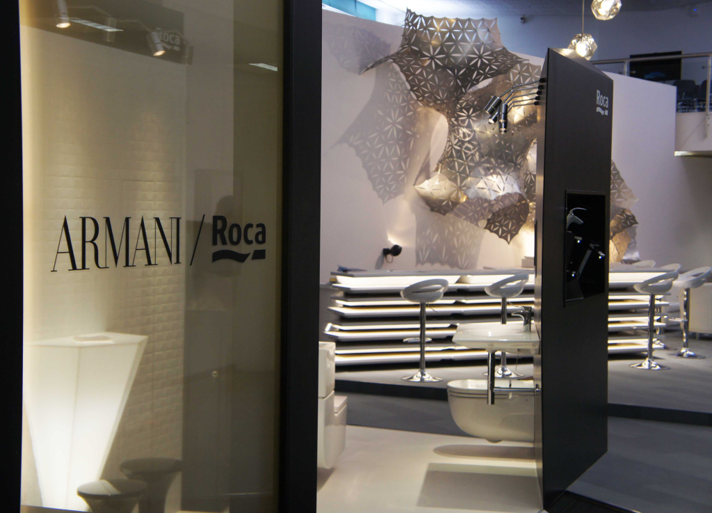 salle de bain armani roca