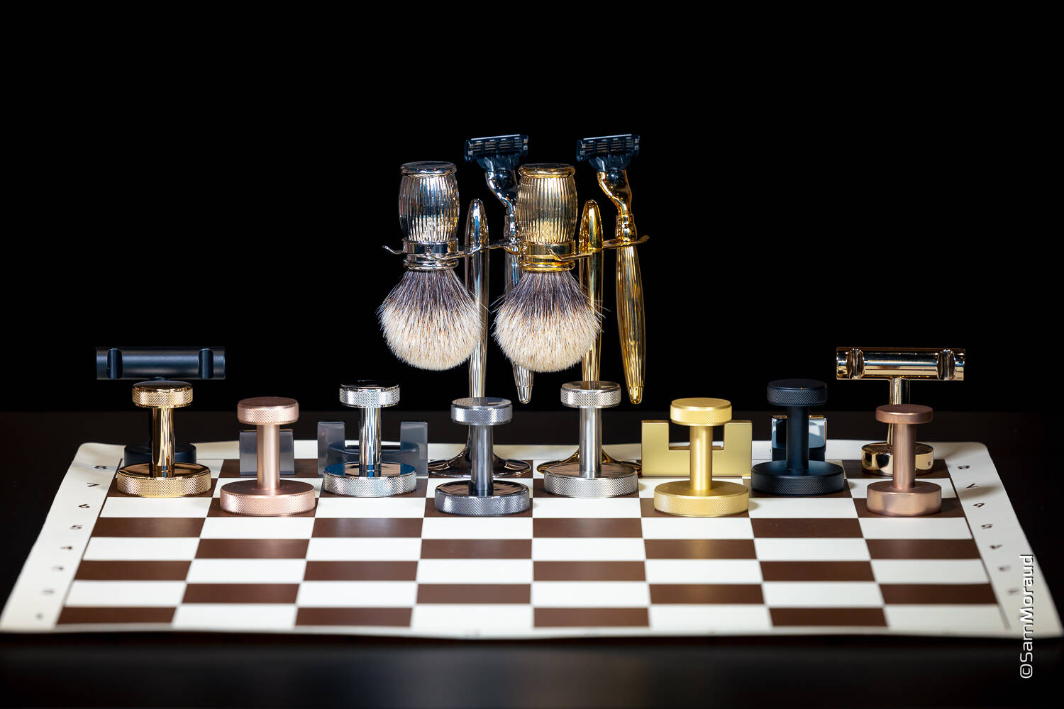 Patères Treesseci set de rasage Prestige Plisson