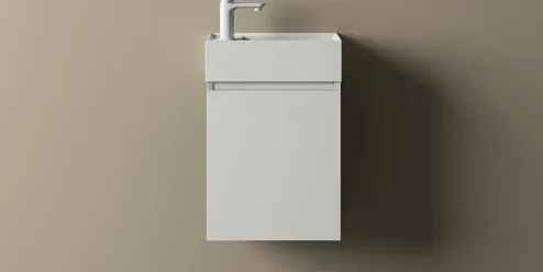 Meuble lave main salle de bain ou toilette Lilliput Inda | R&V Maître bainiste Paris