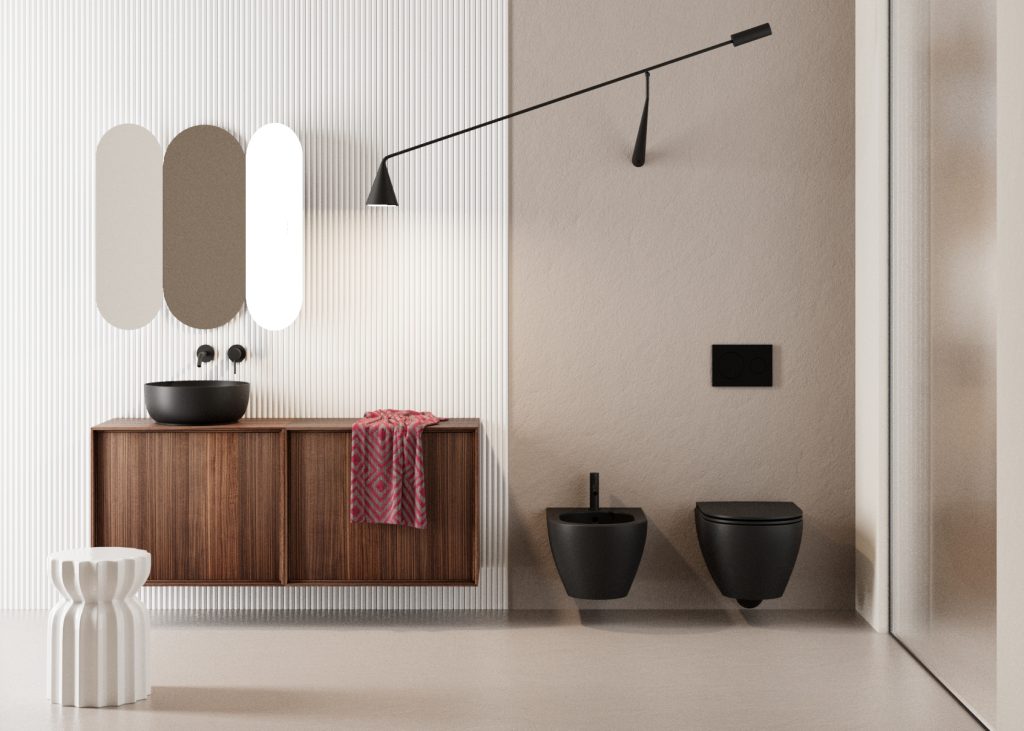 Scarabeo -Inspiration - Salle de bains Design - Ambiance black