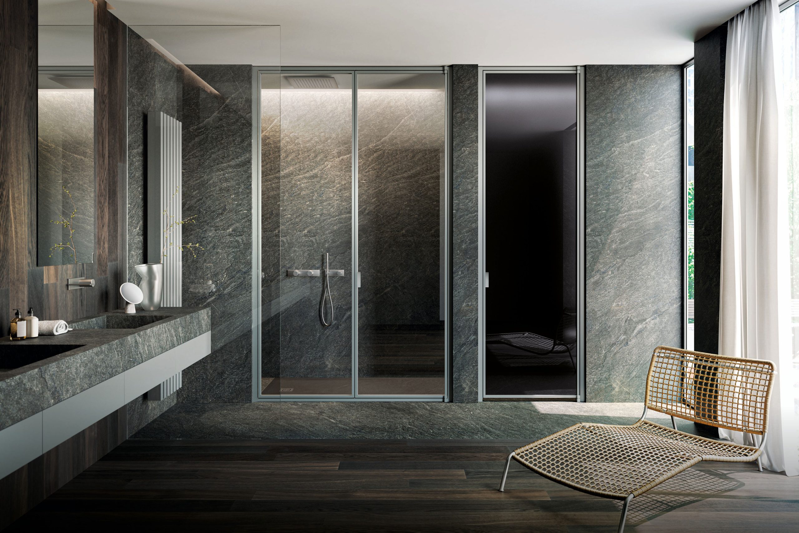 Vismara Vetro - Parois de douche uniques et sur-mesure