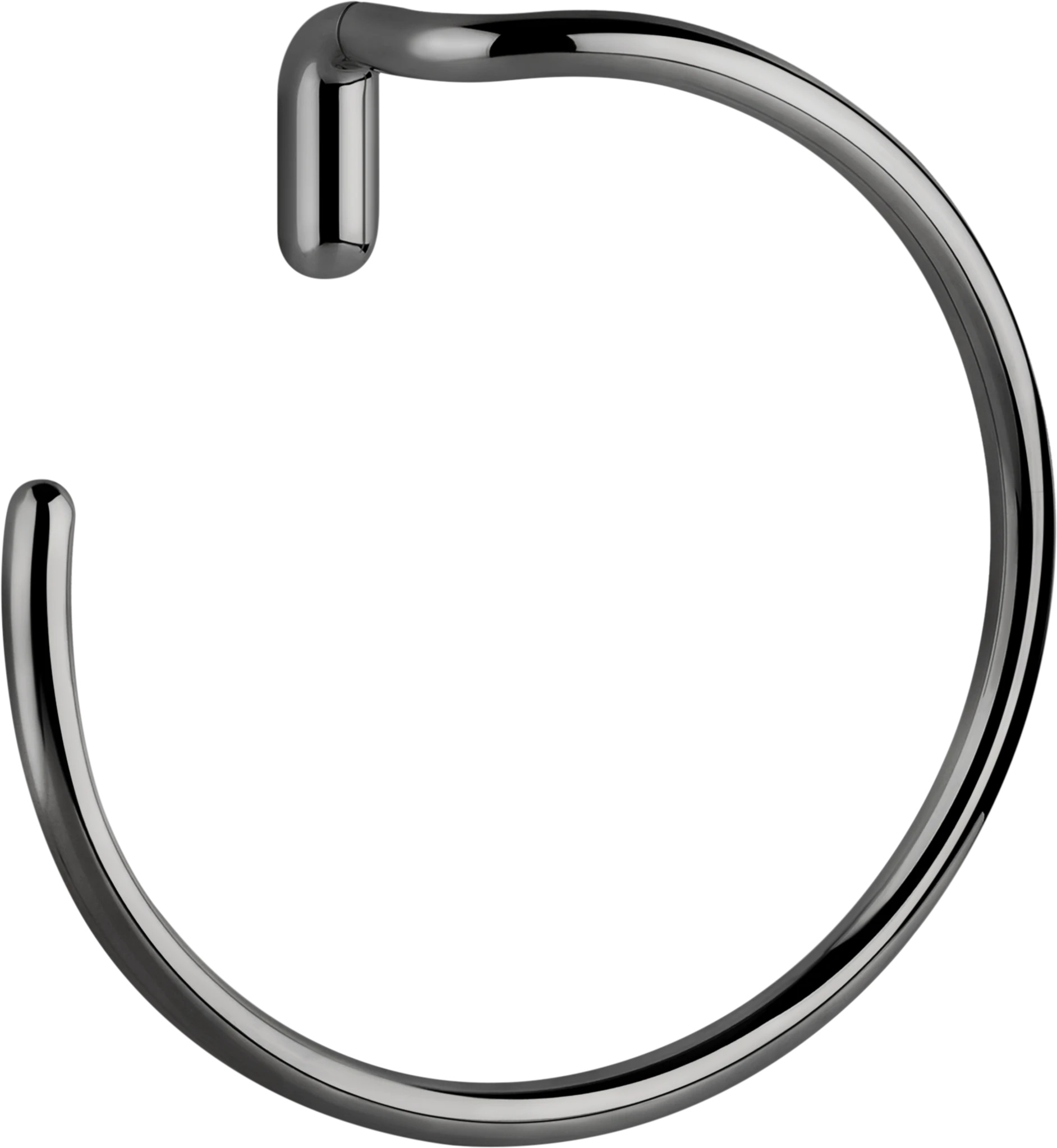 Anneau porte-serviette Gessi-black metal