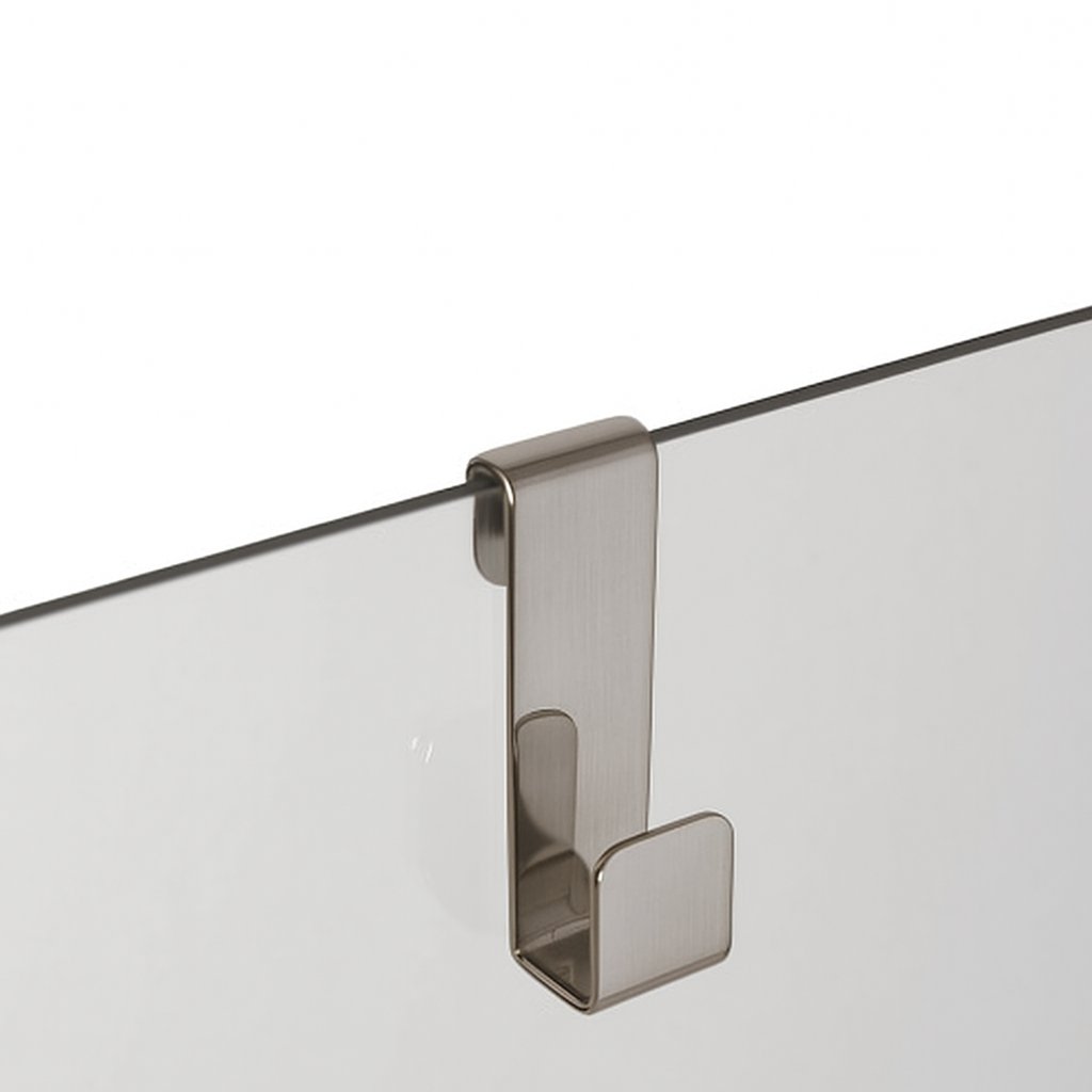 Mini crochet de paroi de douche de la marque Treesseci - collection Appy and Griglie - NK Polished Satin Nickel