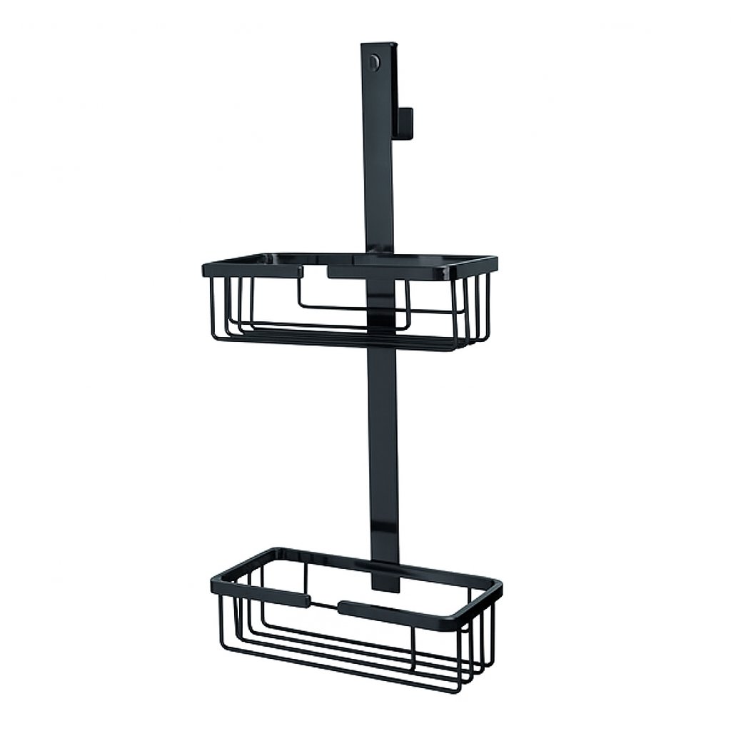 Panier à suspension de la marque Treesseci - collection Appy and Griglie - CFS Polished Satin Black Nickel