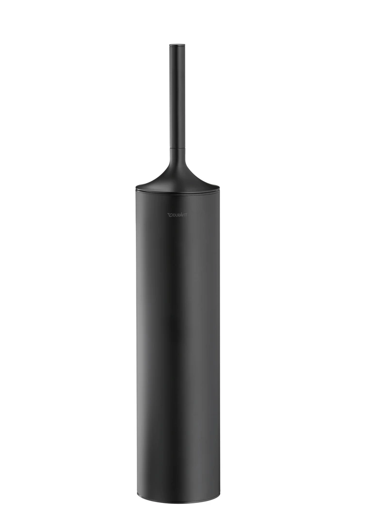 Porte brosse WC - Starck T - noir mat