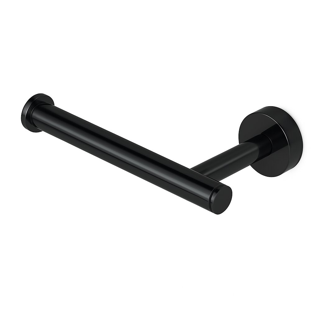 Dérouleur papier toilette gauche Treesseci - collection Europe - CFS Polished Satin Black Nickel