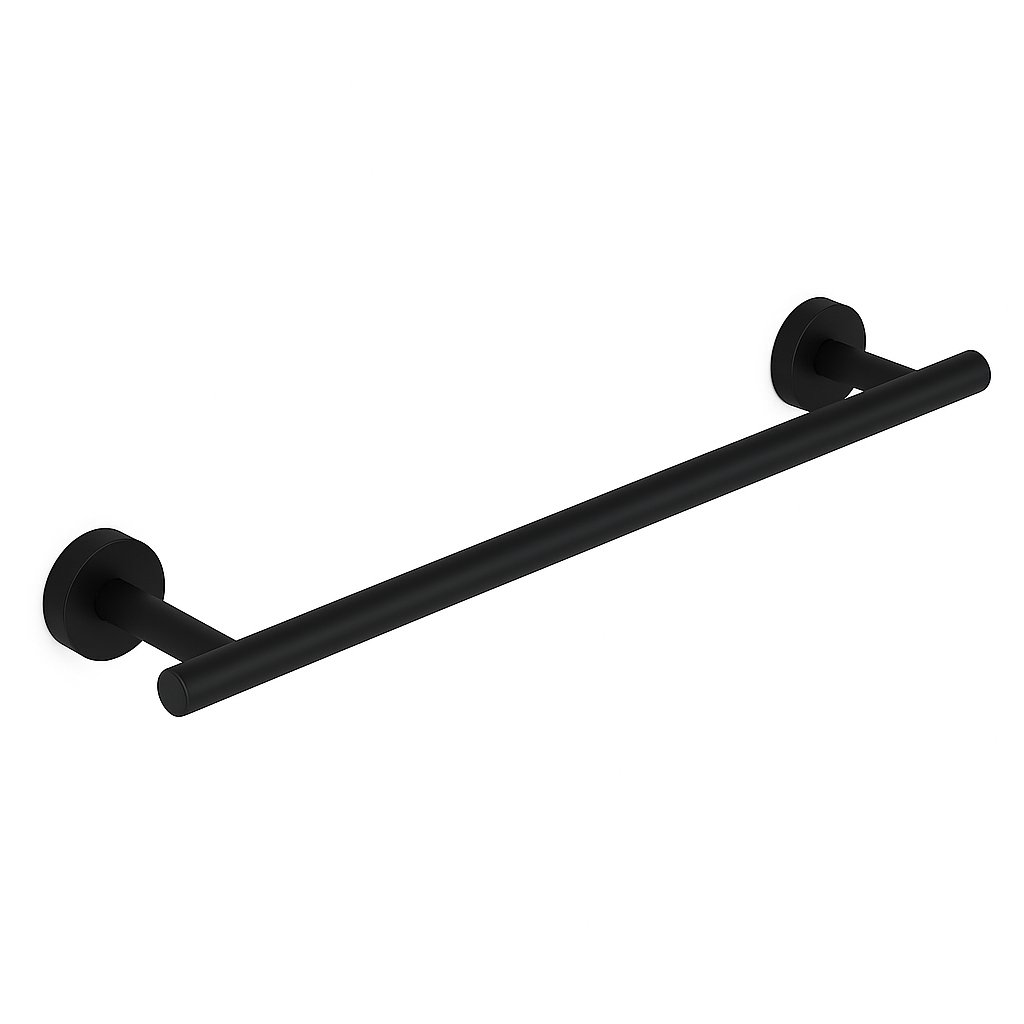 Barre porte-serviette 40 Treesseci - collection Europe - NO Matt Black