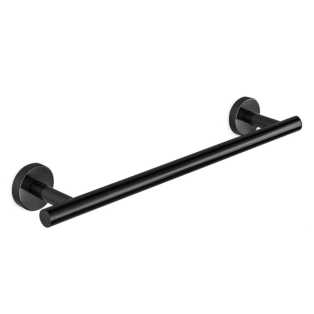 Barre porte-serviette 60 Treesseci - collection Europe - CFS Polished Satin Black Nickel