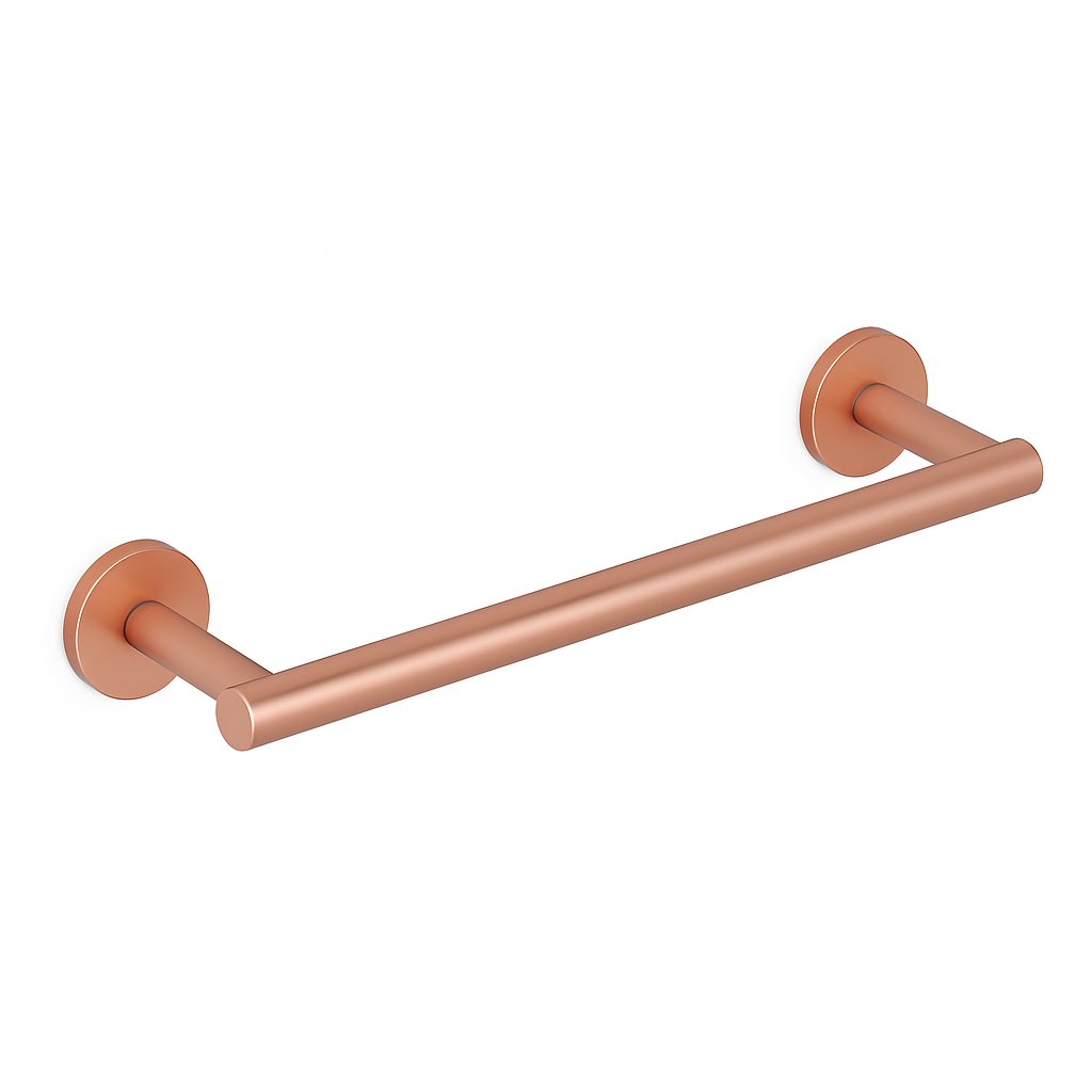 Barre porte-serviette 40 de la marque Treesseci - GDRM Matt Pink Gold