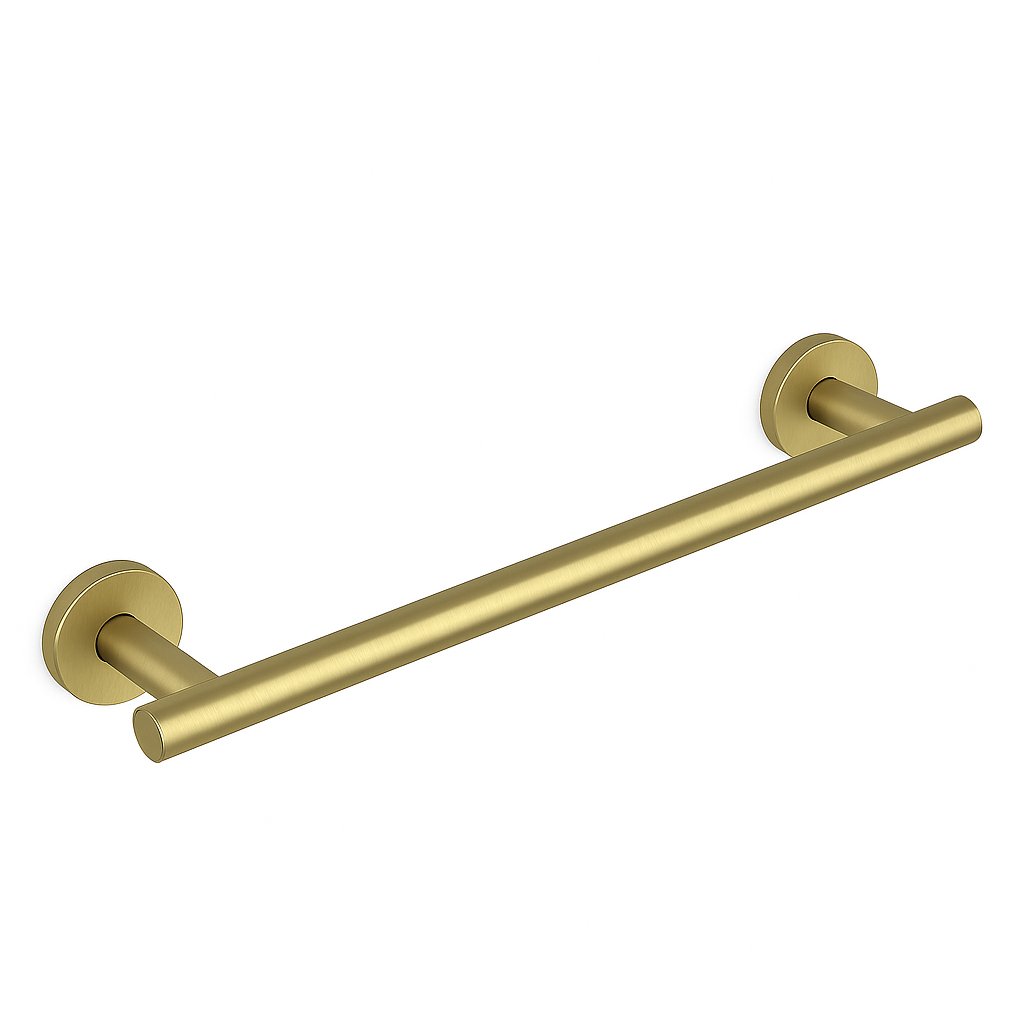 Barre porte-serviette 60 Treesseci - collection Europe - LX Matt Satin Brass