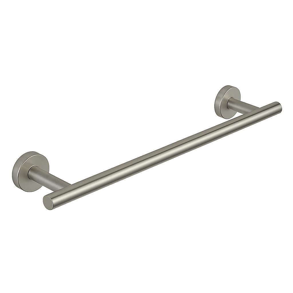 Barre porte-serviette 40 de la marque Treesseci - NK Polished Satin Nickel