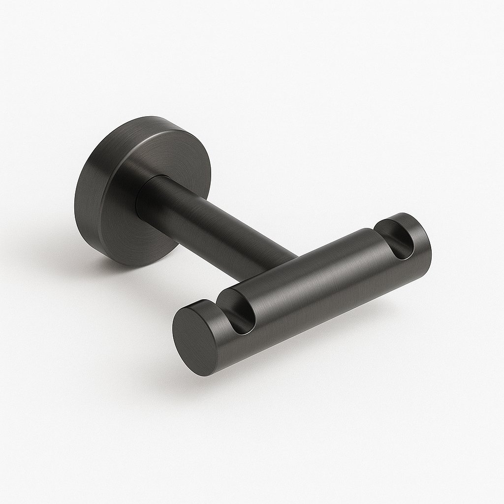Porte papier toilette réserve - marque Treesseci - CFS Polished Satin Black Nickel