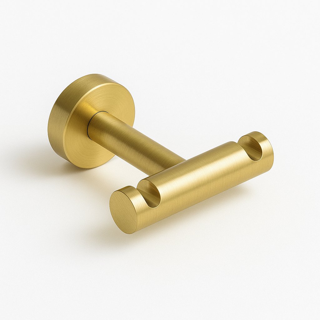Porte papier toilette réserve - marque Treesseci - LX Matt Satin Brass