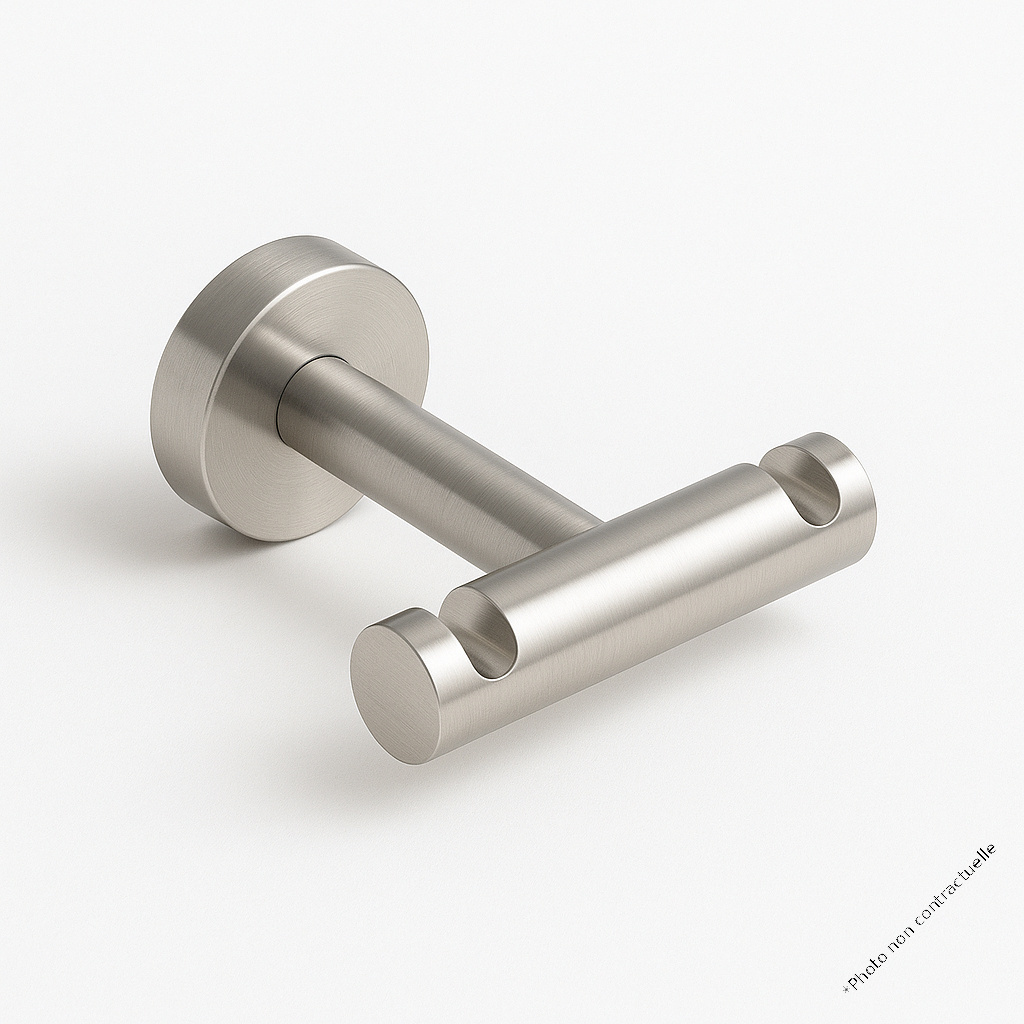 Porte papier toilette réserve - marque Treesseci - NK Polished Satin Nickel