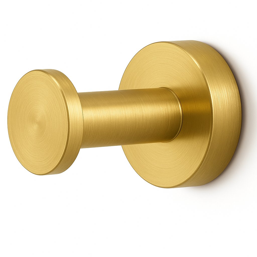 Patère Treesseci-LX Matt Satin Brass