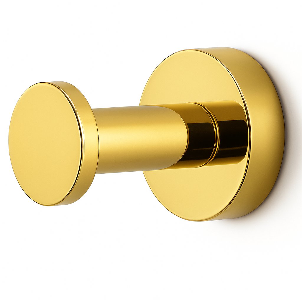 Patère Treesseci-OL Polished Brass