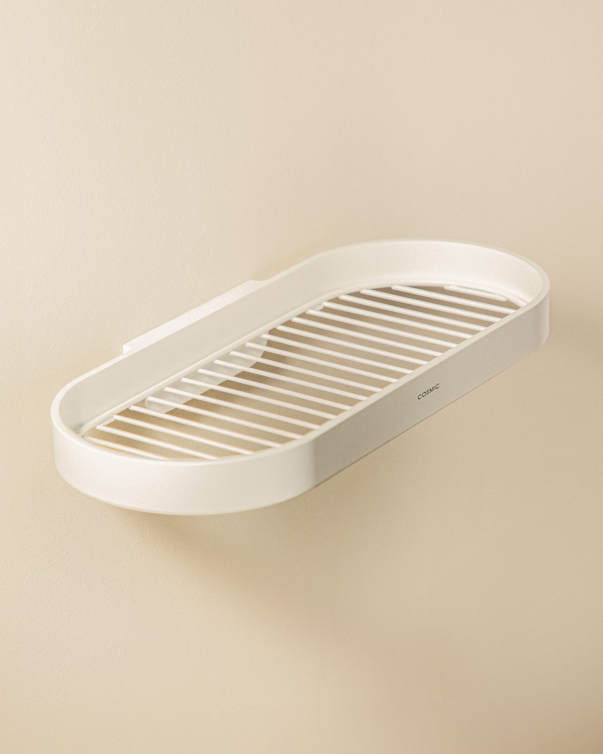 Porte savon douche Cosmic - collection Geyser - blanc mat