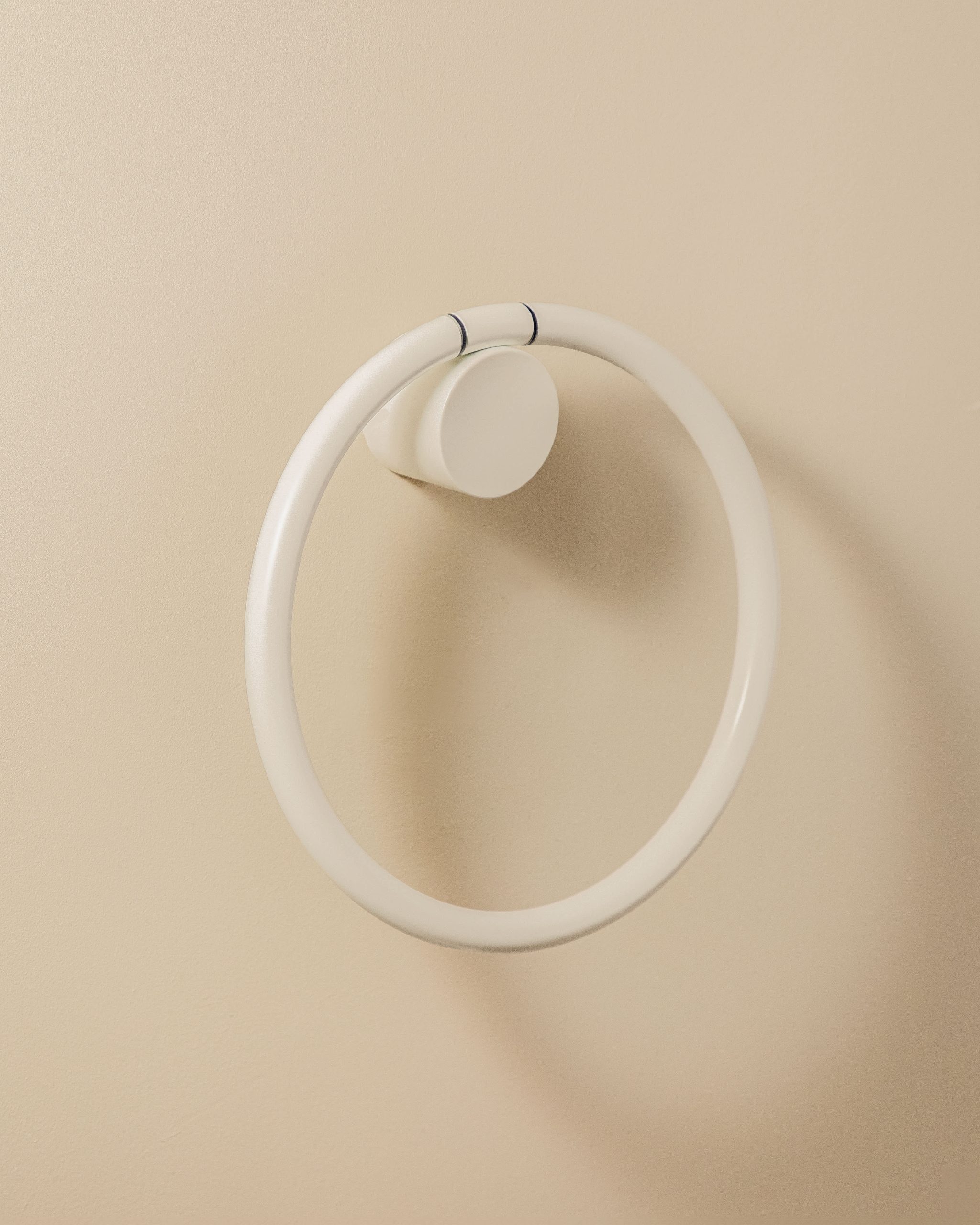 Anneau porte-serviette Cosmic - collection Geyser - sable