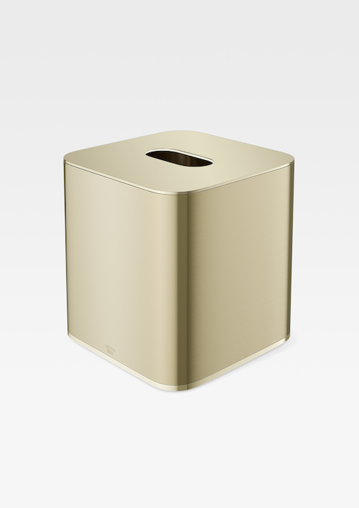 collection Baia disponible en finition Greige et Brushed Steel