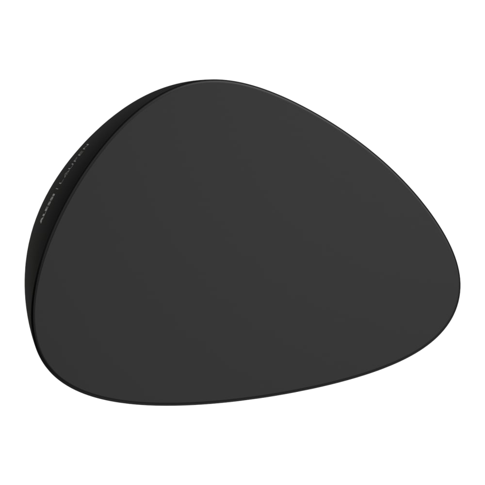 Porte-serviette en céramique oval Ilbagnoalessi noir