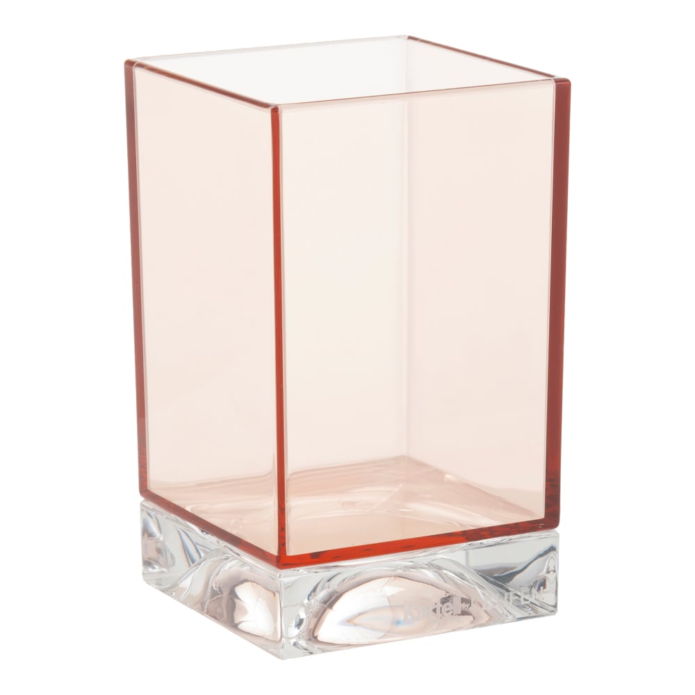 Porte brosse à dents  Boxy   Kartell.Laufen en plastique en finition rose