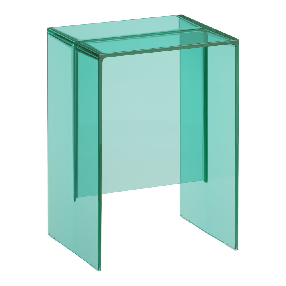 Tabouret Kartell.Laufen   Max Beam  en plastique en finition vert émeraude