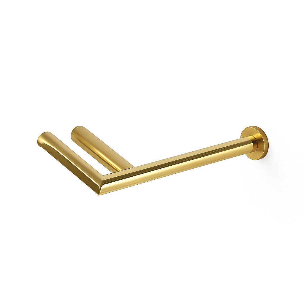Dérouleur papier côté droit de la marque Treesseci - collection Guy and Guy+ - OL Polished Brass