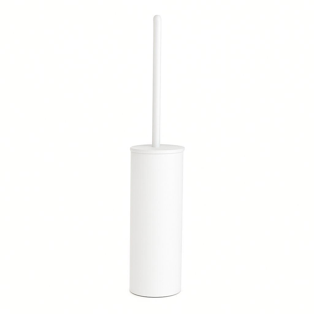 Porte brosse toilettes de la marque Treesseci - collection Guy and Guy+ - BO Matt White