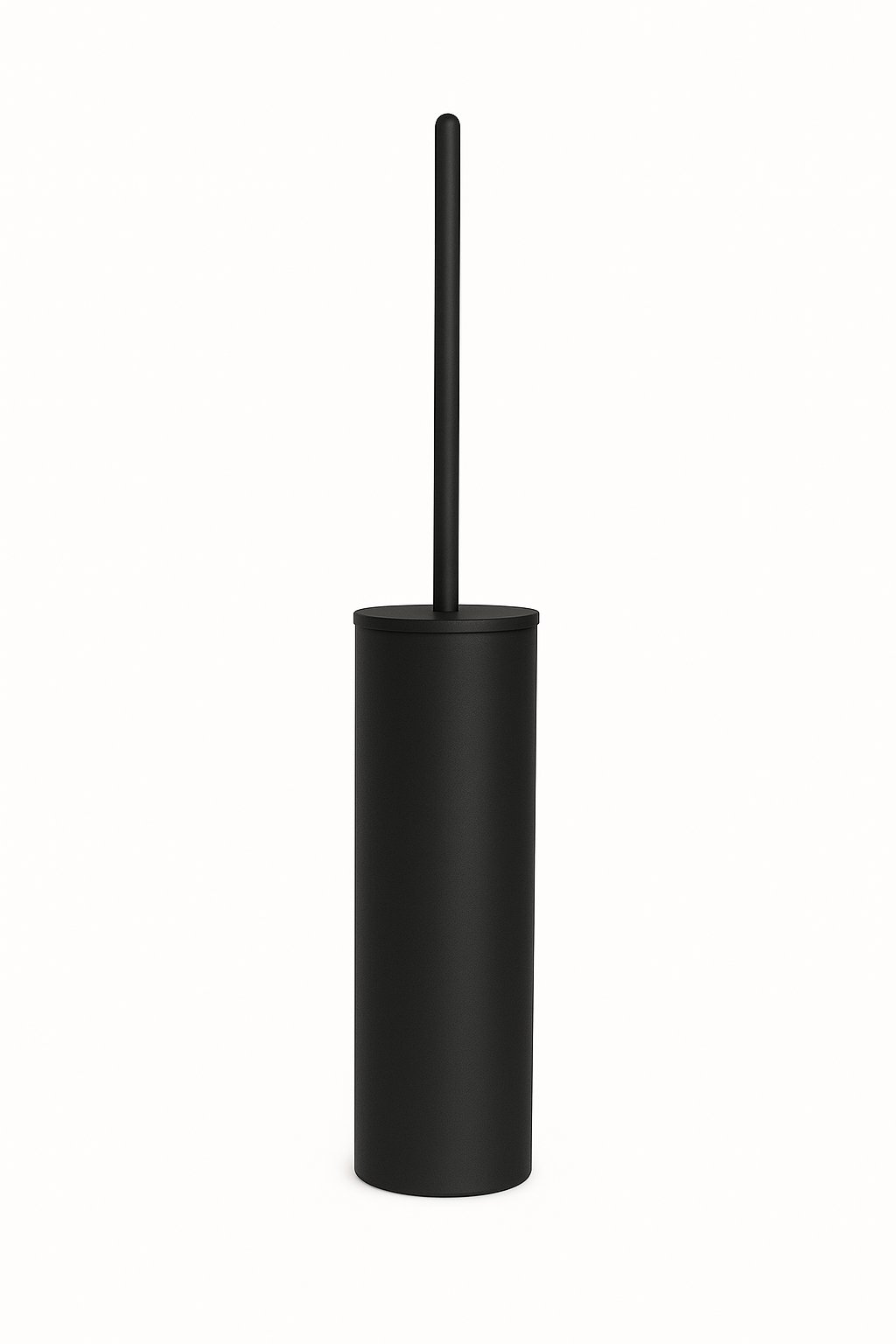 Porte brosse toilettes de la marque Treesseci - collection Guy and Guy+ - NO Matt Black