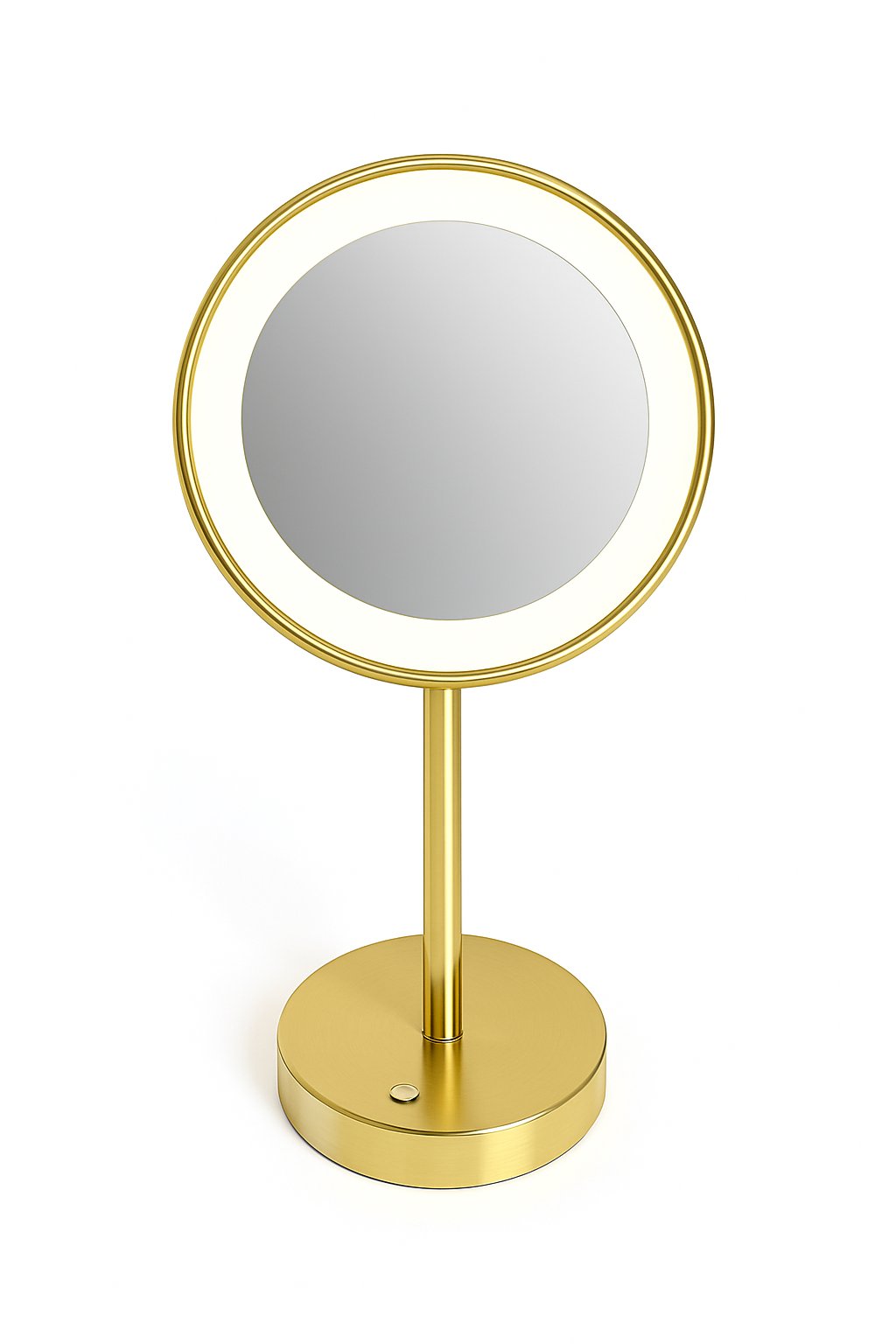 Miroir lumineux rond à poser Treesseci