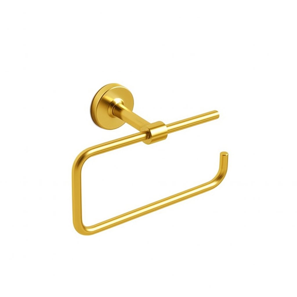 Dérouleur de papier toilette côté droit, de la marque Treesseci - collection Mini - OL Polished Brass