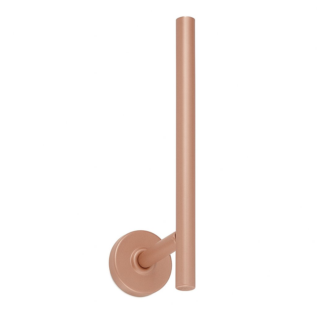 Porte papier toilette réserve de la marque Treesseci - collection Mini - GDRM Matt Pink Gold