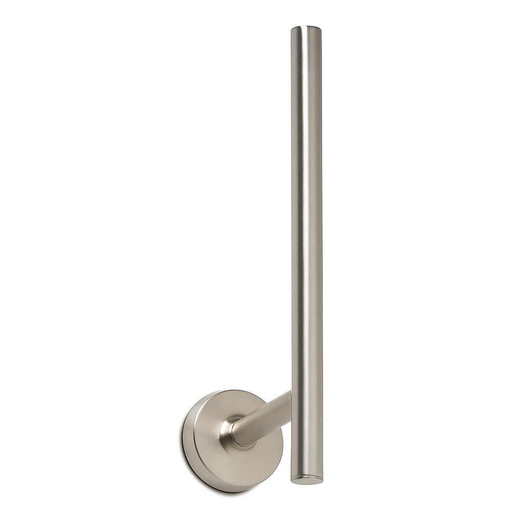 Porte papier toilette réserve de la marque Treesseci - collection Mini - NK Polished Satin Nickel