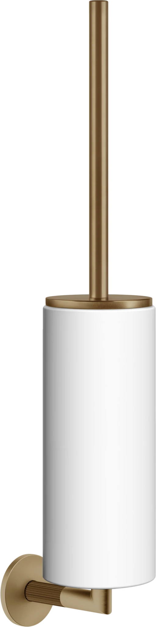 Porte brosse WC Gessi Warm Bronze Br. PVD / Blanc