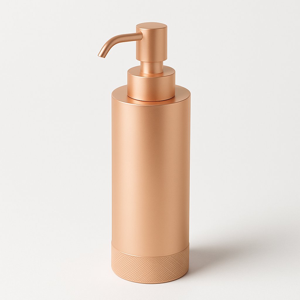 Distributeur de savon Treesseci collection Ribon-or rose