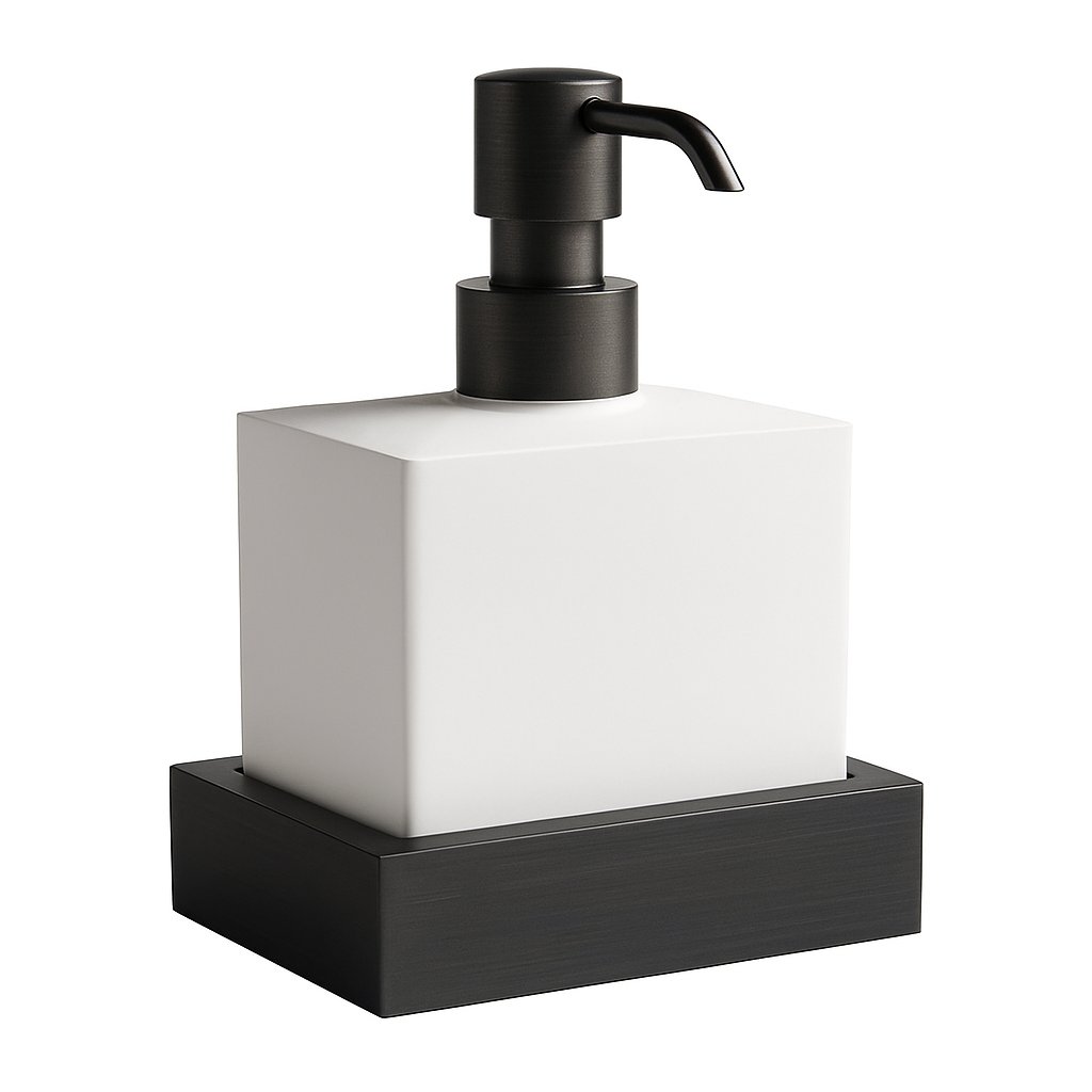 Distributeur de savon Treesseci - CFS Polished Satin Black Nickel