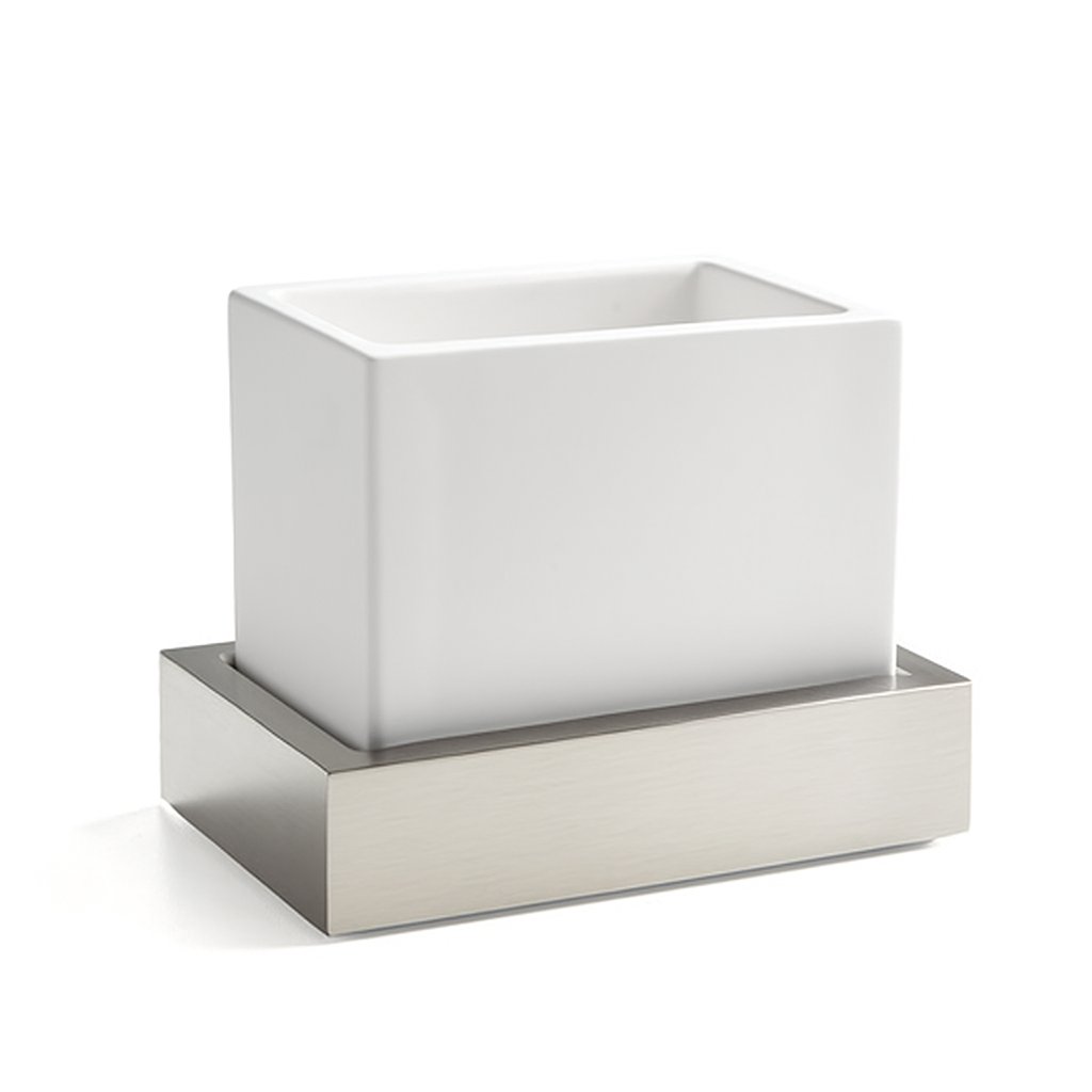 Porte brosse à dents Treesseci - NK Polished Satin Nickel