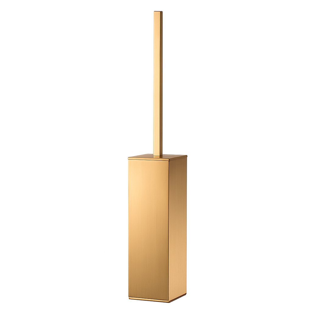 Porte brosse WC Treesseci - LX Matt Satin Brass