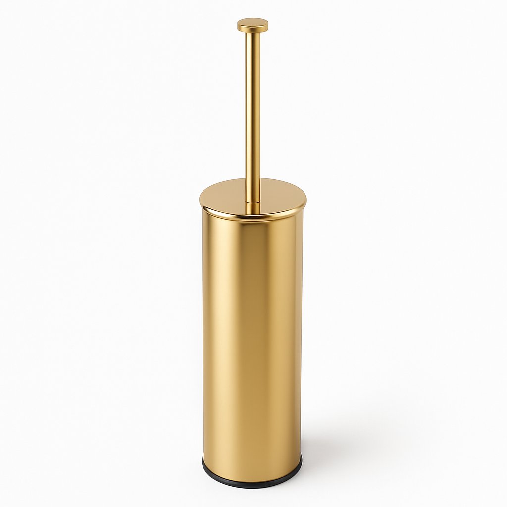 Porte brosse WC de la marque Treesseci - OL Polished Brass