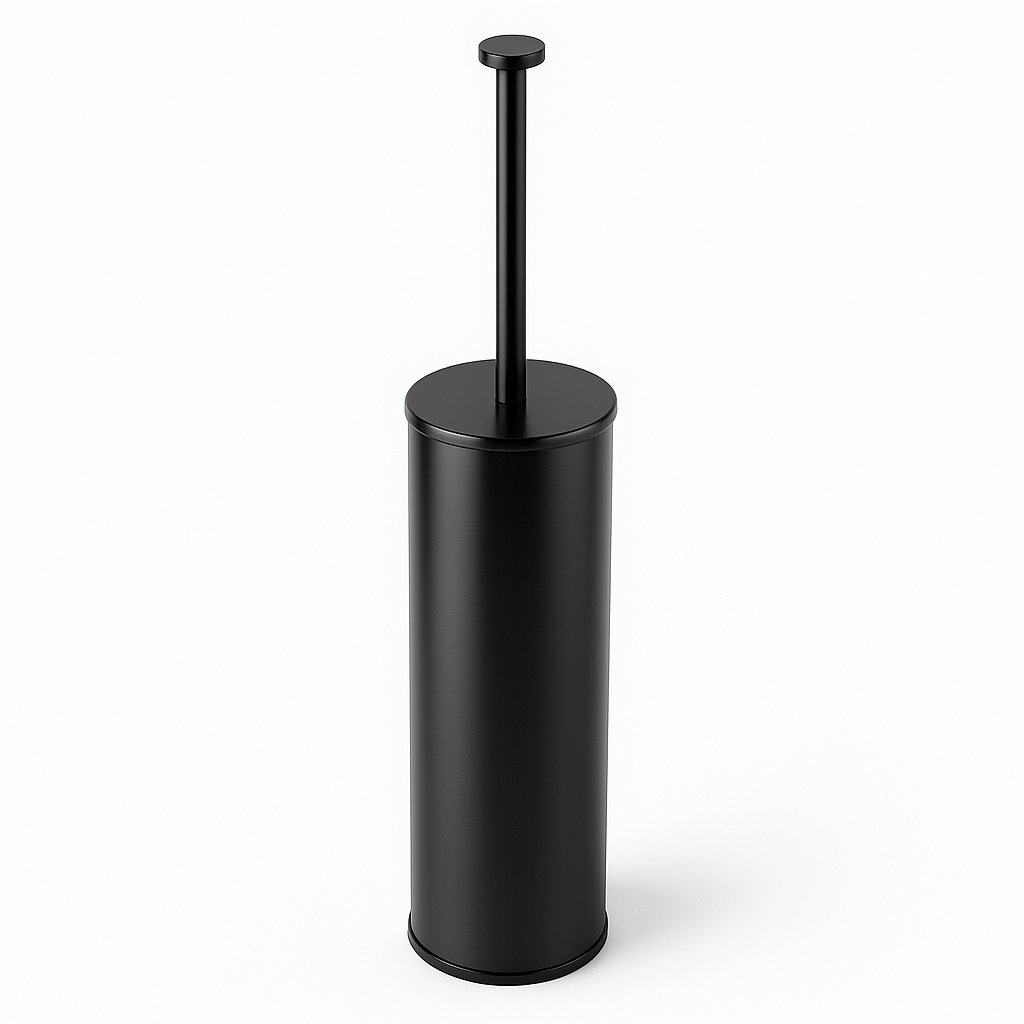 Porte brosse WC de la marque Treesseci - CFS Polished Satin Black Nickel
