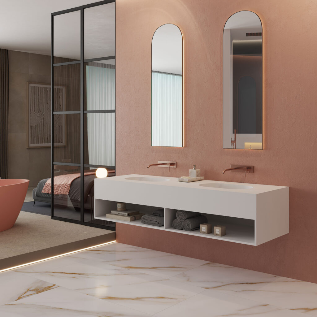 salle-de-bain-luxe-rose